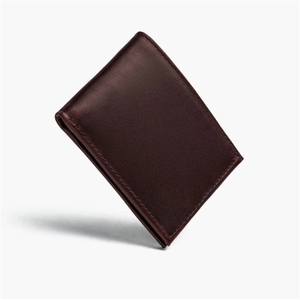 Slim and Classic MagFlap Leather <b>Wallet</b> For <b>Men</b> dark <b>brown</b> - Product Image 3