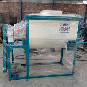 Mélangeur de poudre à productivité élevée nouveau mélangeur de ruban à triple rouleau monophasé mélangeurs à grande vitesse à triple alimentation à grande vitesse - Product Image 1
