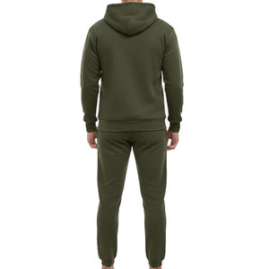 Cotton Fleece Hoodie Set Soft Warm Anti Shrink Breathable Lightweight <strong>2</strong> Piece Tracksuit for Casual <strong>Use</strong> - Product Image 2