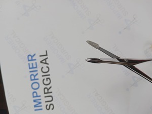 Pilote d'aiguille en acier inoxydable de haute qualité instrument de suture chirurgicale pince de maintien de précision outil médical pilote d'aiguille - Product Image 3