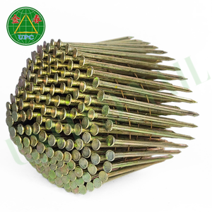 Clavos de bobina de acero de 2-3/4 pulgadas con vástago liso/de anillo, cabeza a cuadros, tamaño personalizado, competitivo, Vietnam, para pistola de clavos - Product Image 4