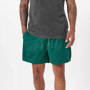 กางเกงขาสั้นกีฬาตาข่ายผู้ชาย แห้งเร็ว สำหรับฤดูร้อน ออกกำลังกาย วิ่ง ระบายอากาศได้ดี - Product Image 2