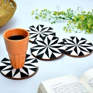 Posavasos de Resina y Madera con Diseño Personalizado, Ecológicos, Modernos y Artesanales, de Primera Calidad, para Organización de Mesa en Hogar y Hotel - Product Image 6