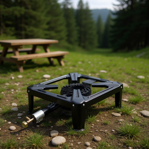 Estufa Fornellone Nero 7 Kw GPL (40x40x15cm) - Product Image 3