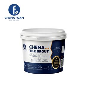 กาวยาแนวซีเมนต์ CHEMA FOAM สีเทาเข้ม ความแข็งแรงสูง สำหรับกระเบื้องเซรามิก พอร์ซเลน โมเสค ใช้ได้ทั้งผนังและพื้น - Product Image 1