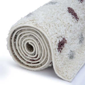 พรมขนปุยทำมือ Netline Home Moodi สีเทา/ม่วง Plumetis ผสมเส้นใยปอกระเจาและวิสโคส สำหรับห้องนั่งเล่นและทางเข้าบ้าน - Product Image 6