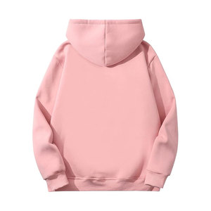 Sweat à capuche en polaire Sherpa de haute qualité avec logo en coton moelleux poche kangourou taille 6XL pour l'hiver - Product Image 2