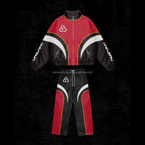 Chándales cortavientos nuevos y elegantes de talla grande para entrenamiento de hombres al aire libre conjuntos de dos piezas hechos en Pakistán conjunto cortavientos para hombres - Product Image 2