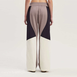 Fabricant OEM – Pantalon de survêtement évasé taille haute élastique pour femme – Hiver – Personnalisation de marque disponible – Matière légère – Vente en gros - Product Image 2