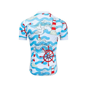 Nouvelle arrivée 2024 Maillot de cyclisme personnalisé avec short Design différent Meilleur prix Maillot de cyclisme avec short pour les jeunes - Product Image 4