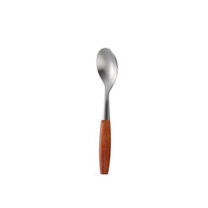 Elegante juego de cubiertos con mango de madera, cubiertos con acabado plateado mate para restaurante, hogar, bodas y ocasiones especiales de la India - Product Image 3