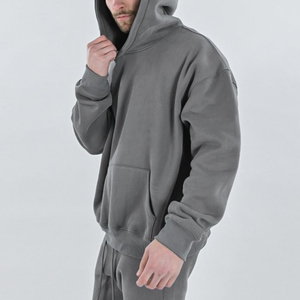 Vêtements de rue d'hiver de haute qualité, surdimensionnés, vente en gros, vêtements de mode, sweats à capuche pour hommes, pull personnalisé, imperméable, respirant, en coton - Product Image 6