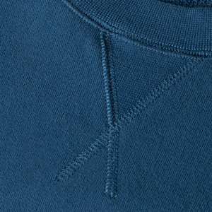 เสื้อสเวตเตอร์คอกลมแขนยาวผ้าฝ้ายแบบสวมหัวสำหรับผู้ชายเสื้อสเวตเตอร์แบบสวมหัวแขนยาวพิมพ์โลโก้ได้ตามต้องการ - Product Image 5