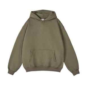 Sudadera con capucha extragrande de felpa francesa de 500 g/m² con estampado DTG y chándal corto de peso pesado para hombre, estilo urbano personalizado. - Product Image 2