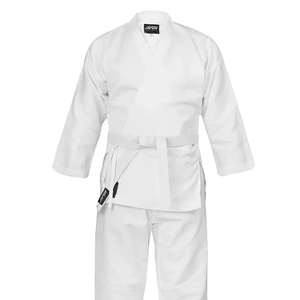 Uniforme da Karate progettata su misura per l'allenamento di Taekwondo BJJ e Judo con abbigliamento sportivo elasticizzato e metodi di stampa Pakistani - Product Image 1