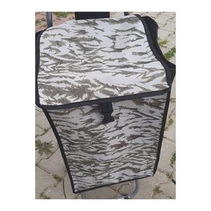 Borsa Trolley con stampa leopardata