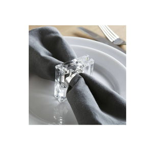 Luxury Acrylic Napkin Ring Wedding <b>Table</b> Decoration Napkin Rings for Carved Design Piece with Sale - Product Image 4