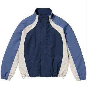 Ensemble de survêtement de qualité supérieure 100% nylon, pantalon de survêtement à taille élastique et veste coupe-vent, jogging sportif pour homme - Product Image 2