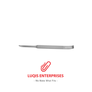 Meilleur prix en acier inoxydable Instruments médicaux professionnel Blume gardé ostéotome en forme de V, incurvé - Product Image 3