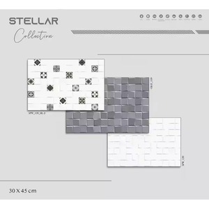 Colorized Factory Wholesale Glossy 30x45cm Porcelain Mosaic <b>Tile</b> New Design 300x450mm Ceramic 12x18 <b>Wall</b> <b>Tiles</b> <b>for</b> Pool - Product Image 2