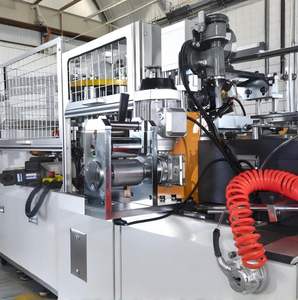 Machine automatique exclusive de fabrication de gobelets en papier, ligne de production de gobelets et bols jetables à grande vitesse - Product Image 3