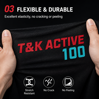 Transfert thermique en silicone 3D personnalisé, impression haute densité, vinyle thermocollant, étiquette en caoutchouc pour vêtements, logo en silicone, transfert thermique pour vêtements