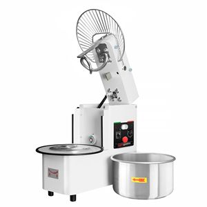 Gastro-Spiralteigknetmaschine GGM - 53L / 44kg - Zwei Geschwindigkeiten - Aufklappbarer Kopf & Abnehmbarer Behälter - Mit Timer - 400V 3-Phasen - Deutschland - Product Image 6