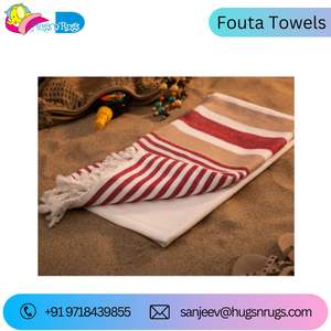 Toalla turca Fouta de nuevo diseño para uso en la playa Toalla de playa de algodón para adultos con diseño de rayas Fouta con tamaño y logotipo personalizados - Product Image 4