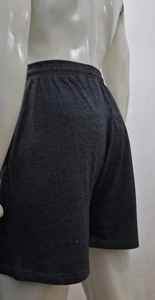 Shorts de bonne qualité, en coton noir, pour hommes, décontractés, confortables, shorts de sublimation - Product Image 2