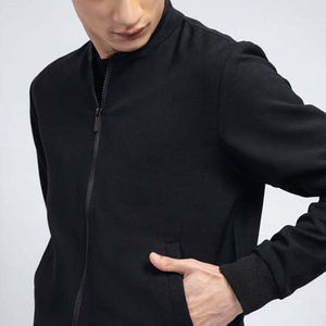 Fabricante de ropa, chaquetas de satén personalizadas para hombres, chaqueta Bomber de primavera Otoño Invierno 2025, chaqueta de béisbol de moda para exteriores para hombres - Product Image 2