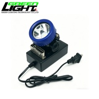 Lampada da Miniera Senza Fili GLT-2, 5000 Lux LED, Impermeabile IP68, Ricaricabile, Luce per Elmetto