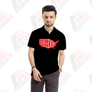 เสื้อโปโลผู้ชายแบบพรีเมี่ยมใส่สบายและมีสไตล์พร้อมผ้ายีนส์ผ้าลูกฟูกที่เป็นมิตรกับสิ่งแวดล้อมสำหรับฤดูร้อน - Product Image 5