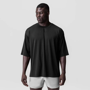 Camiseta extragrande de algodón 100% de alta calidad para hombre, estilo diario cómodo - Product Image 1