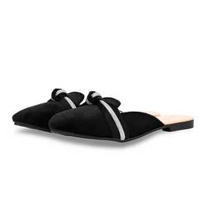 Espalda Abierta Negro CL1832 Flats - Product Image 3