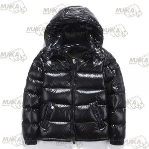 แจ็กเก็ตขนเป็ดมีฮู้ดตัวยาวแวววาวกันน้ำระบายอากาศน้ำหนักเบาและอบอุ่นชุดใส่กลางแจ้งสำหรับฤดูหนาว - Product Image 1