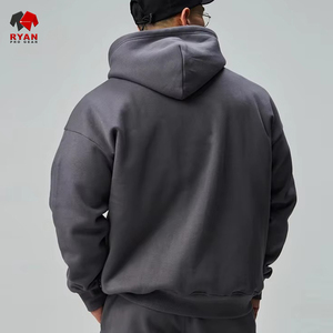 Sudadera con Capucha Personalizada para Hombre, Informal, de Algodón Suave y Felpa, para Ropa de Calle y Uso Diario, Tallas Grandes - Product Image 2