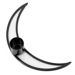 Porte-bougie en métal noir mat en vrac |   Support à bougie en fil métallique géométrique élégant, vente en gros, décoration de table de mariage et fête de vacances - Product Image 4