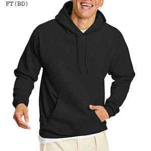 เสื้อฮู้ดผ้าฝ้ายขนาดใหญ่แบบสวมหัวมีฮู้ดโอเวอร์ไซส์ผลิตจากผู้ผลิต - Product Image 1