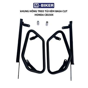 Portaequipajes Trasero Corto MBiker con Soporte para Bolsa para Motocicleta CB150X - Acero de Alta Resistencia ~20kg Capacidad de Carga - Product Image 2