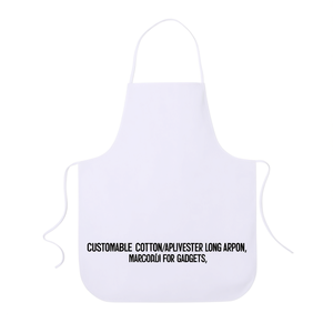 Grembiule Lungo Personalizzabile in Cotone/Poliestere per Utensili da Cucina - Product Image 2