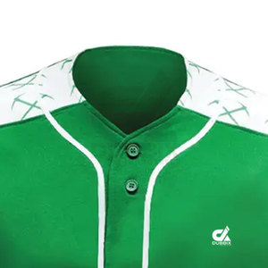 Nuevo Uniforme de Béisbol Ligero, Cómodo y Transpirable, 100% Poliéster, Cuello en V, Nombre del Equipo Personalizado, Precio Razonable - Product Image 4
