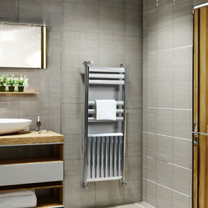 Meilleures ventes - Chauffage d'appoint de luxe BRUNETTA Viola en aluminium, pour usage extérieur, électrique, à gaz, contrôlé par application, classe A++ pour la consommation d'énergie - Product Image 1