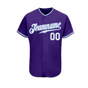 Vêtements de sport, uniforme de baseball, couleur personnalisée, manches courtes, col en V, entraînement en club, imprimé, séchage rapide, évacuation de l'humidité, logo personnalisé pour - Product Image 3