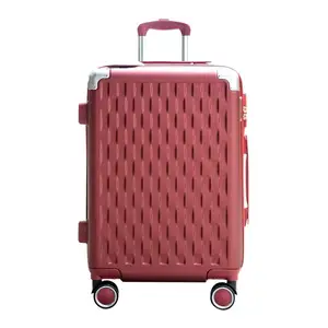 Wholesale Durable ABS+<b>PC</b> STARTUP Trolley Luggage With 4 Rolling Spinner <b>Wheels</b> Travel Suitcase From Vietnam Manufacture - Product Image 1