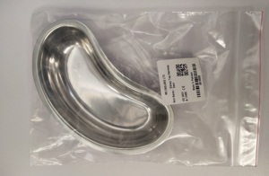 Bandeja de riñón médica de acero inoxidable, tamaño de 12CM a 30CM, plato de riñón de Hospital, bandeja de riñón Dental, prendas huecas - Product Image 2
