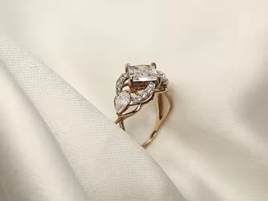 Bague en diamant moissanite Hip Hop en argent sterling 925 Style tendance bijoux pour femmes bagues de fiançailles - Product Image 2