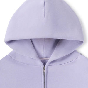 OEM Men's Casual Zip-Up <b>Hoodie</b> with Soft Fleece Lining Perfect for Layering, Relaxed Casual Wear, and Outdoor Comfort Hoodies - Product Image 3