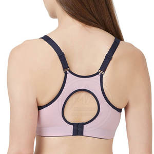 À la mode Top Vente Femmes Plus La Taille Respirant Soutien-Gorge De Sport À Soutien Élevé Spandex/Polyester Fitness Vêtements D'entraînement Vente En Ligne - Product Image 4
