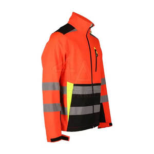 Chaqueta DE SEGURIDAD reflectante para hombres que proporciona visibilidad y comodidad para el trabajo en exteriores e interiores - Product Image 3