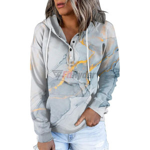 Conjunto de sudaderas con capucha para mujer, sudaderas con capucha bordadas personalizadas para mujer, Sudadera con capucha para mujer, precio al por mayor, precio barato personalizado - Product Image 3